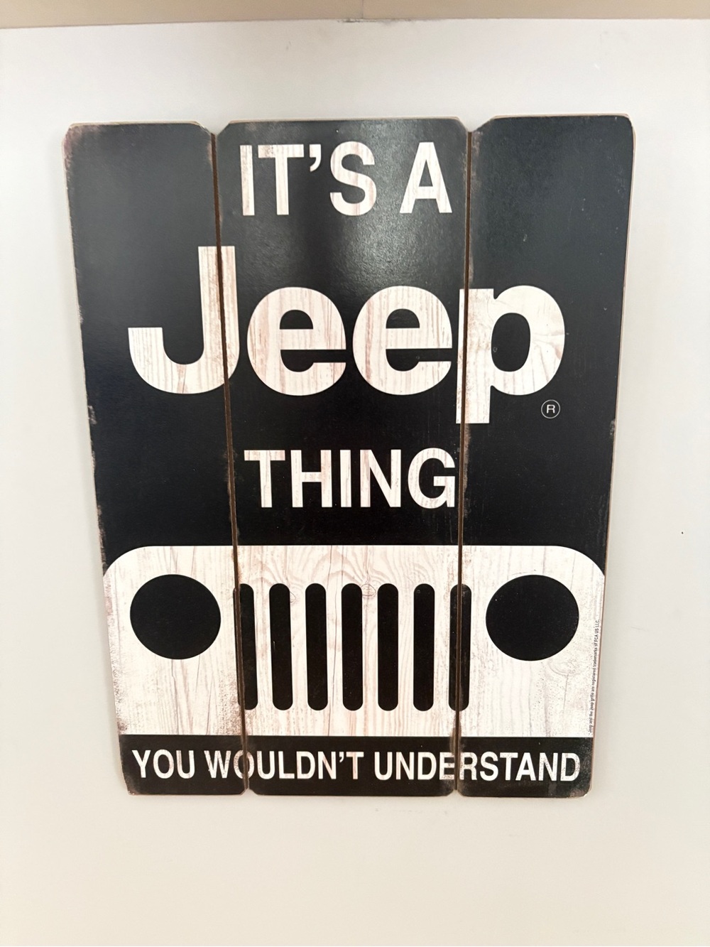 Open Road Brands Jeep “It’s A Jeep Thing” Wood Wall Sign